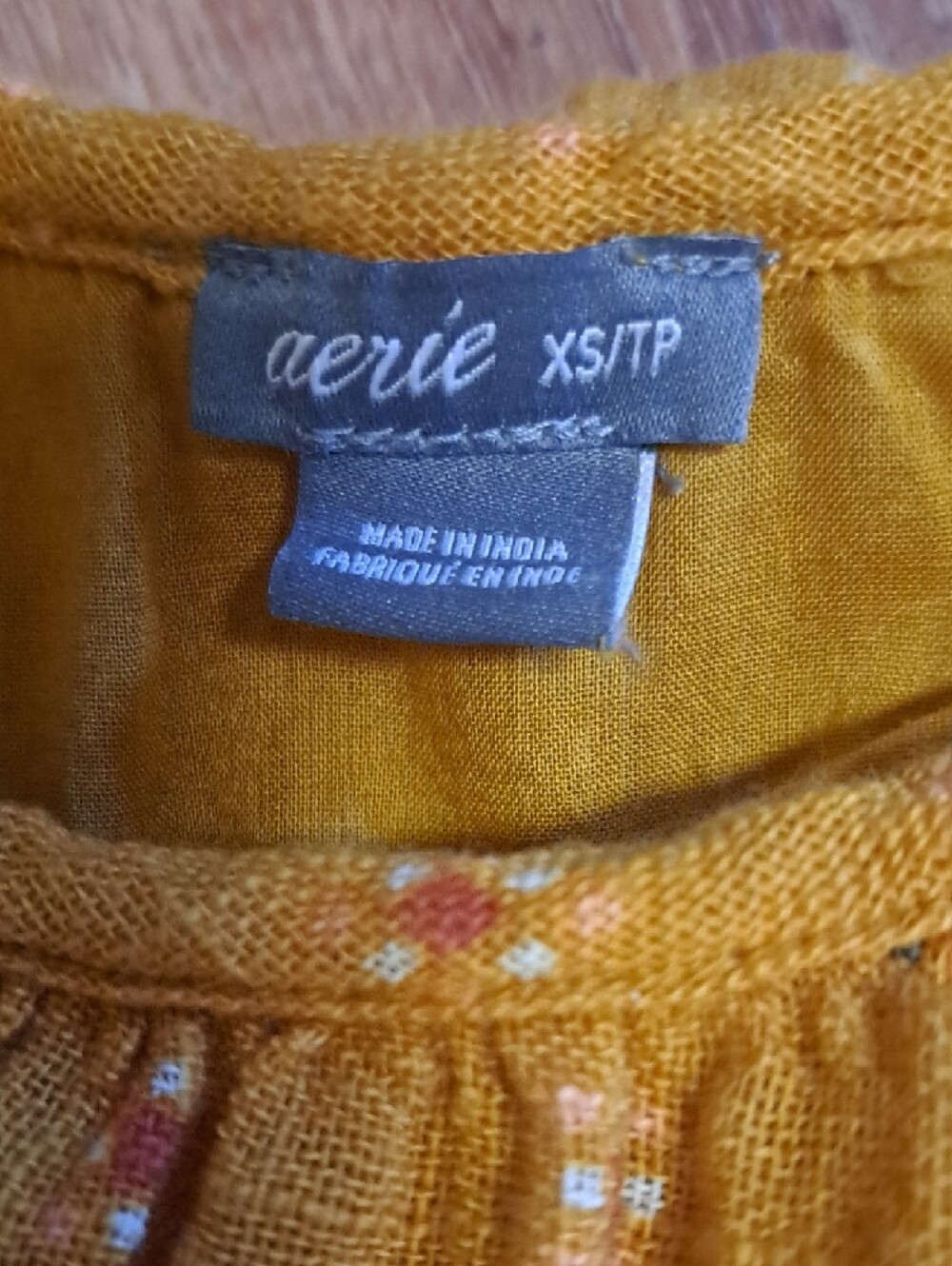 Aerie Golden Yellow Cami Romper Size XS - Boho Festival - Picture 2 of 12